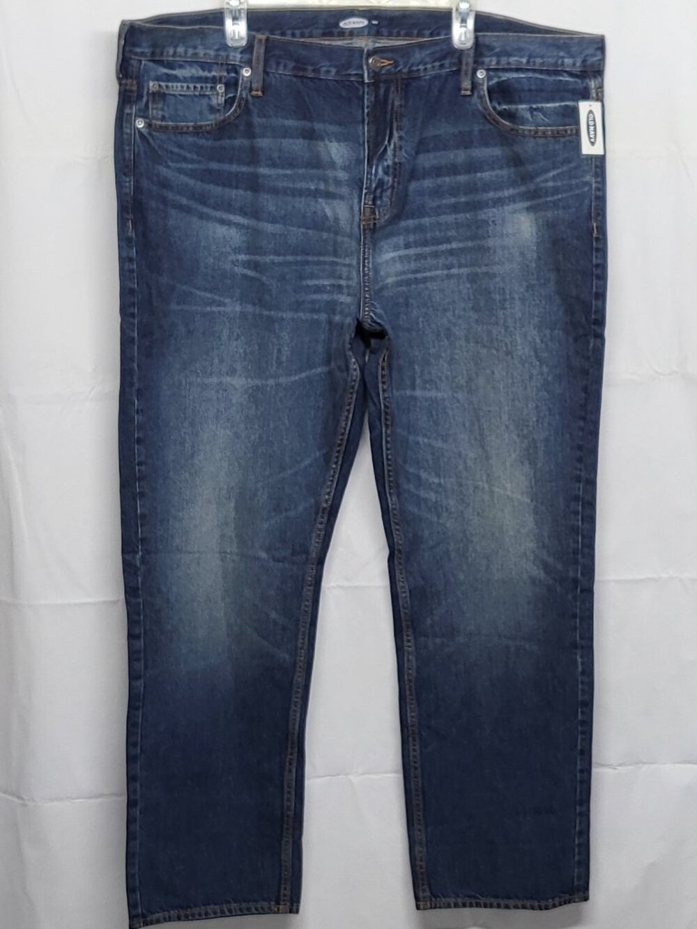 Old Navy Mens Jeans Slim Fit 46 X 32 Straight Leg 100% Cotton NEW OLD STOCK